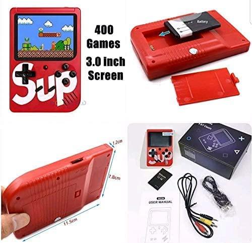 400 in 1 Sup Video Games Portable, Classic Retro Game Box Toy for Kids Boys & Girls